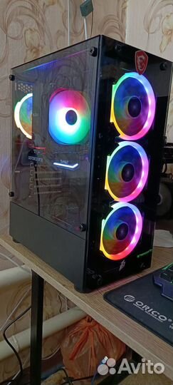 Игровой пк на ryzen r5 5600 и Rtx4060ti,новый