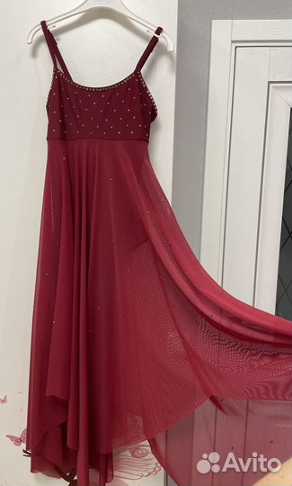 Платье-хитон с юбкой клиньями Intancio