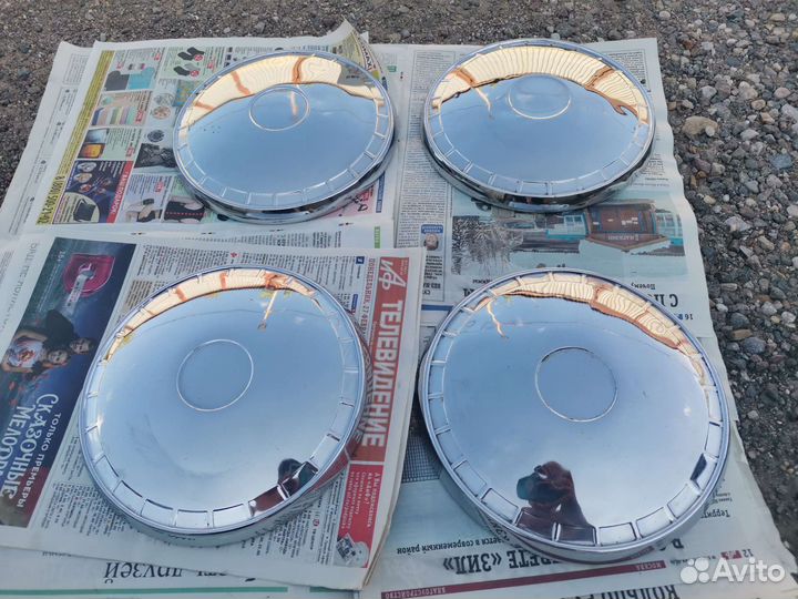 Колпаки на Жигули (Ваз 2101-2102) хром, оригинал