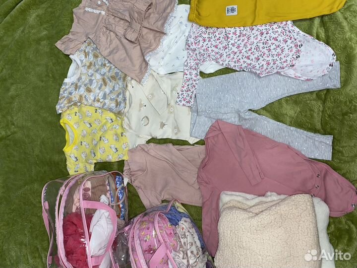 Детские вещи на девочку 68-74(80)