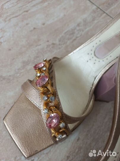 Сабо женские 38 размер натуральная кожа