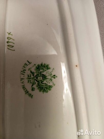 Тарелки М. С. Кузнецова фарфор