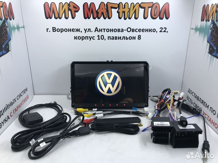 Магнитола Volkswagen 8 ядер 3/32Гб DSP 4G