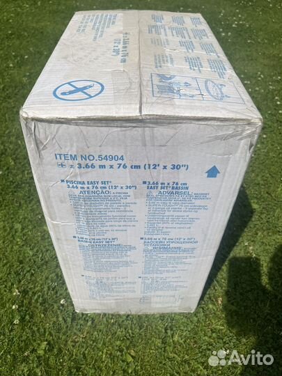 Надувной бассейн Intex 54904 3.66м x 76 см