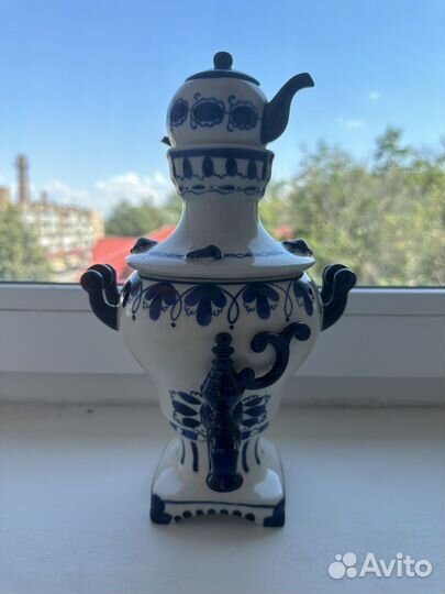 Самовар гжель