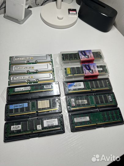 Sdram, rdram, DDR1 (оперативная память)