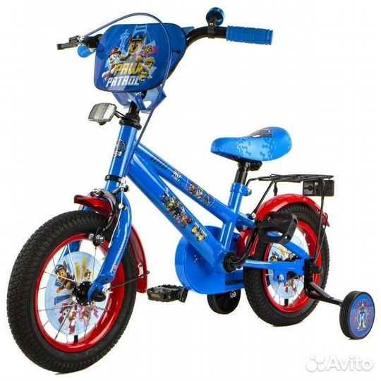 Велосипед детский 12 щенячий патруль