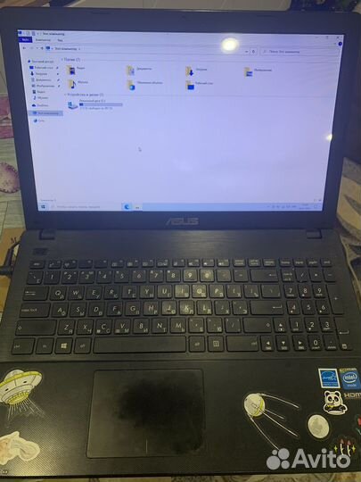 Ноутбук asus x551m