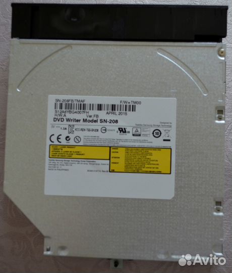 DWD-RW model samsung SN-208 FB, Новый