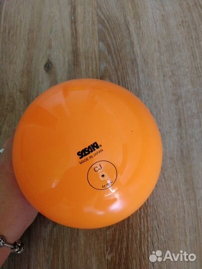 Мяч фирмы sasaki диаметр 15 см