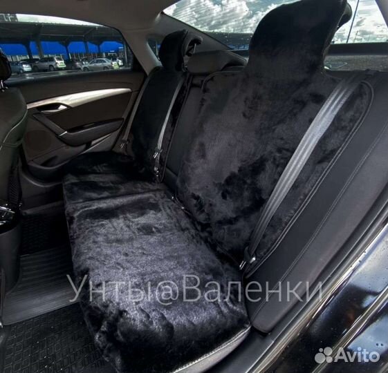 Авто накидки мутон + волк