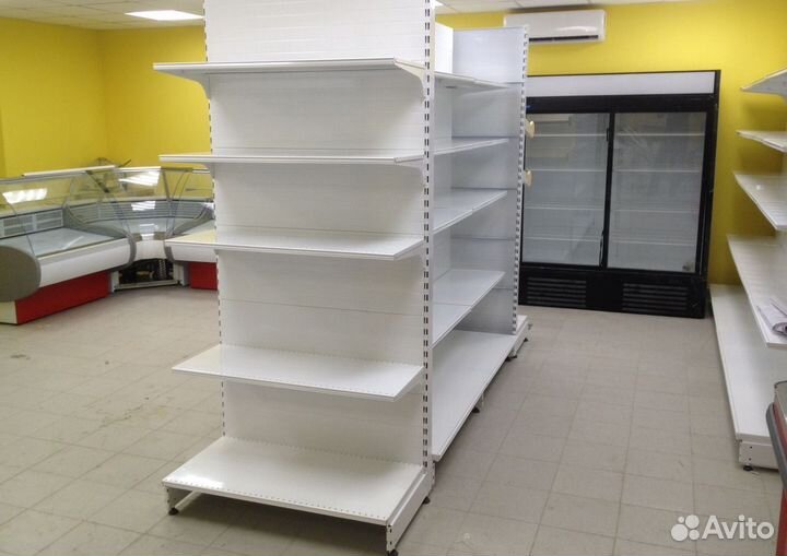 Стеллажи островные для самообслуживания