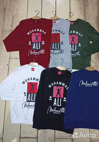 Muhammad Ali Свитшот Джемпер Толстовка Кофта