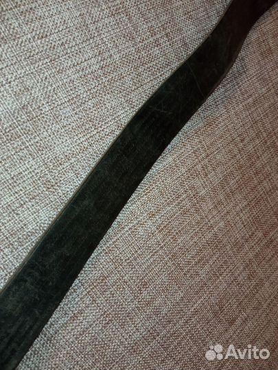 Ремень кожаный с м. Псалом 90 и Честному Кресту