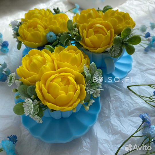 Букет.букет из мыла,подарок