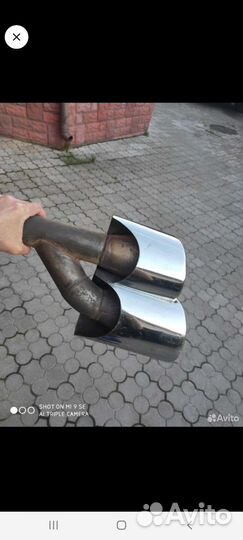 Насадка на глушитель Рorsche Cayenne 4.5V8