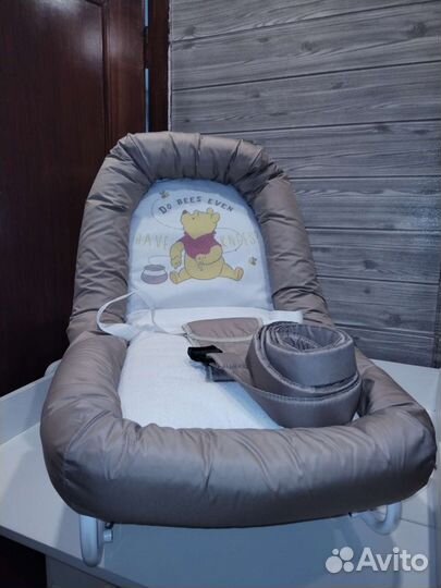 Детский шезлонг Polini kids