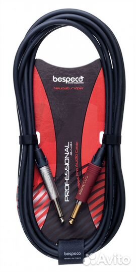 Кабель гитарный Bespeco NC900SL 9 m (прямой/прямой