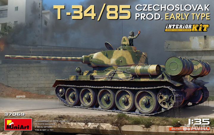 MA37069 Танк Т-34/85 чехословацкого производства