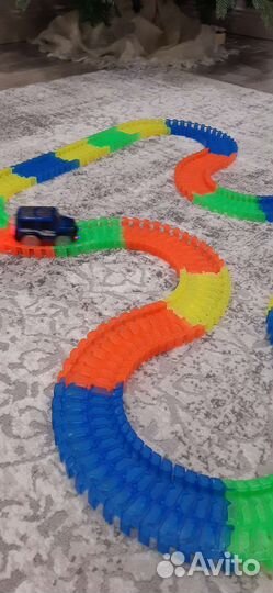 Светящийся гибкий трек magic tracks 220