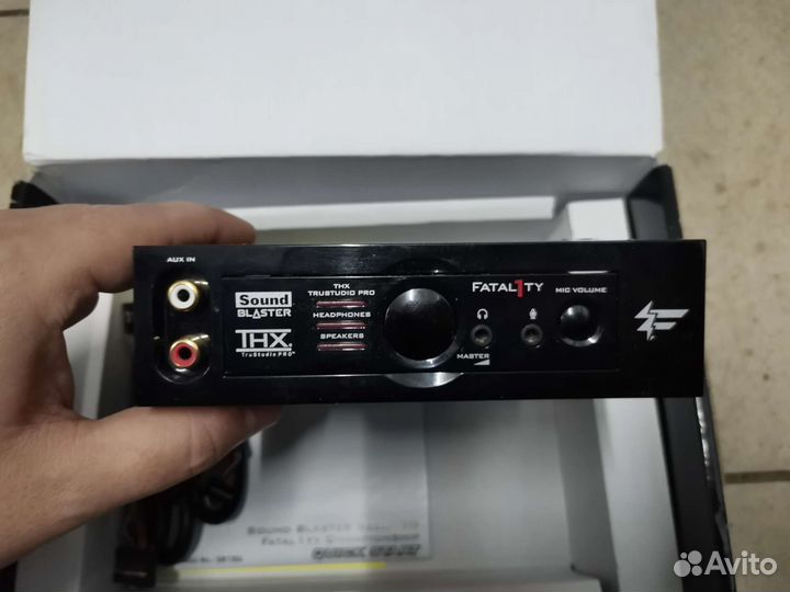 CreativeSound blasterrecon3dfatal1ty Pro