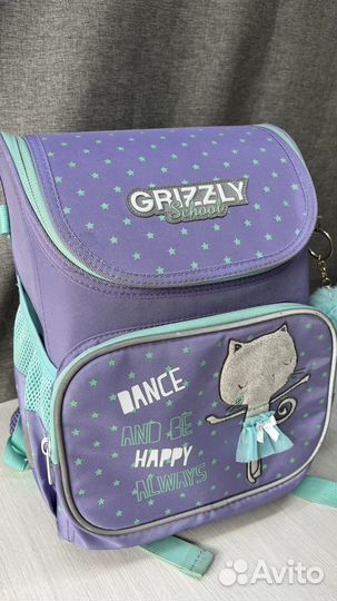Рюкзак школьный для девочки grizzly