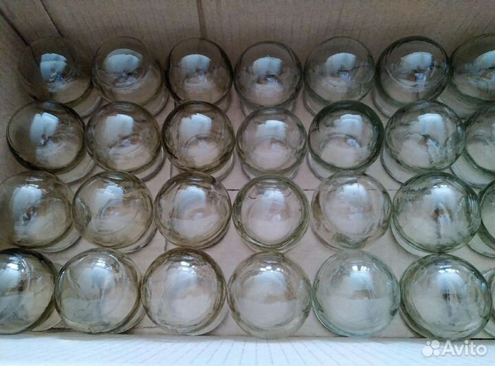 Банки Новые СССР Гост и для хиджама вакуумные стек