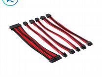 Комплект кабелей для бп ardor Gaming Power Set Red