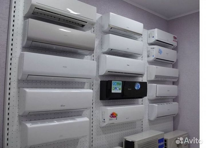 Сплит система с установкой