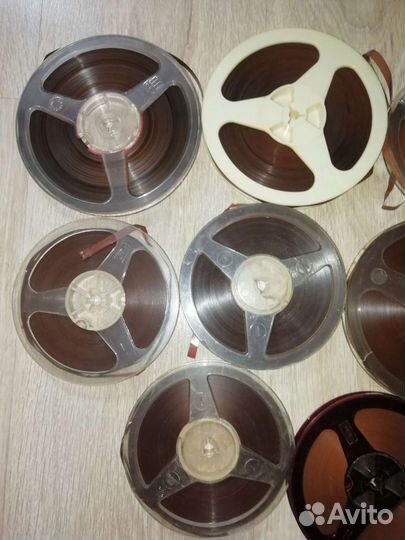 Катушки, (бабины) 15, 13 диаметр. для магнитофона