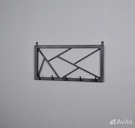 Вешалка в стиле loft металлическая