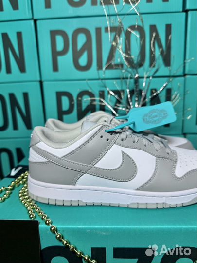 Nike Dunk low grey fog оригинал