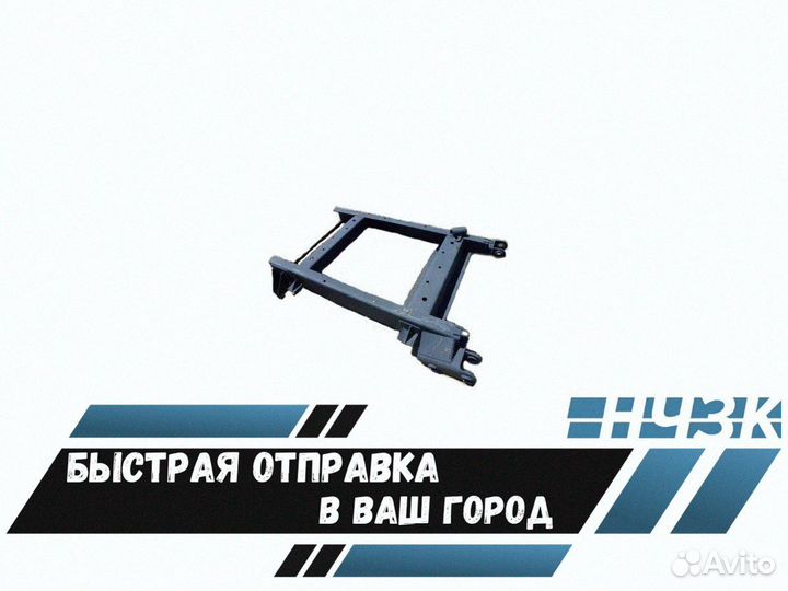 Рама поворотной тележки под рессору ЗИЛ (6мм)