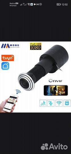 Камера в дверной глазок