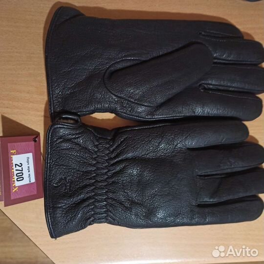 Перчатки мужские М натуральные