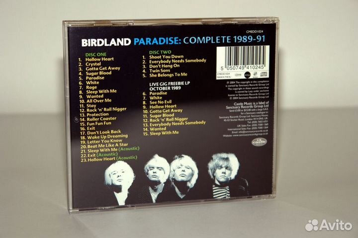 Birdland - Paradise:Complete 1989-91(2004) 2xCD UK