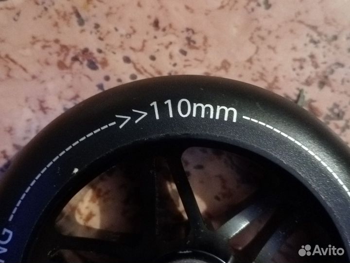 Железное колесо для трюкового самоката