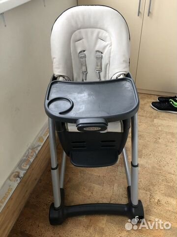 Детский стульчик для кормления Graco blossom 4 в 1