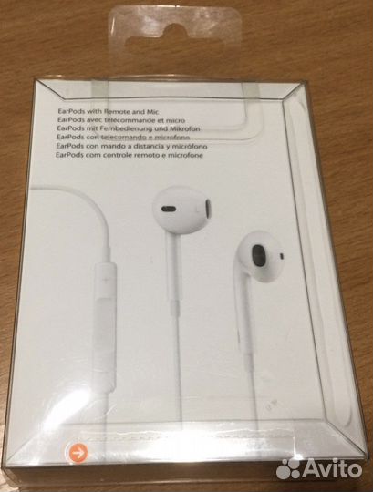 Наушники EarPods оригинал