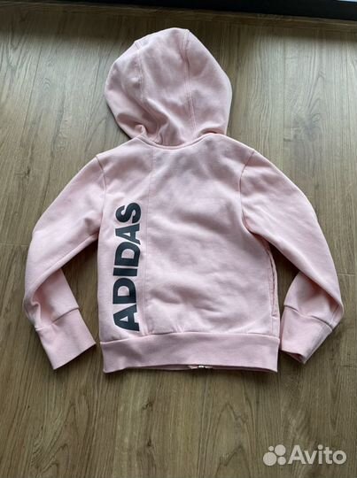 Спортивный костюм adidas розовый для девочки 116