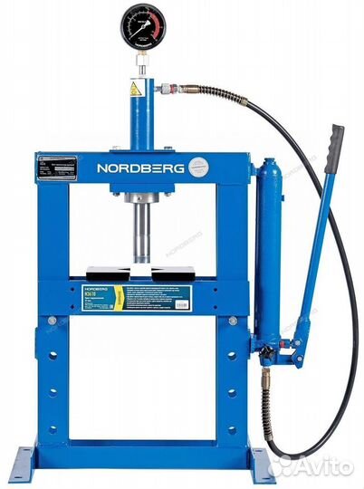 Гидравлический пресс настольный,10т N3610 Nordberg