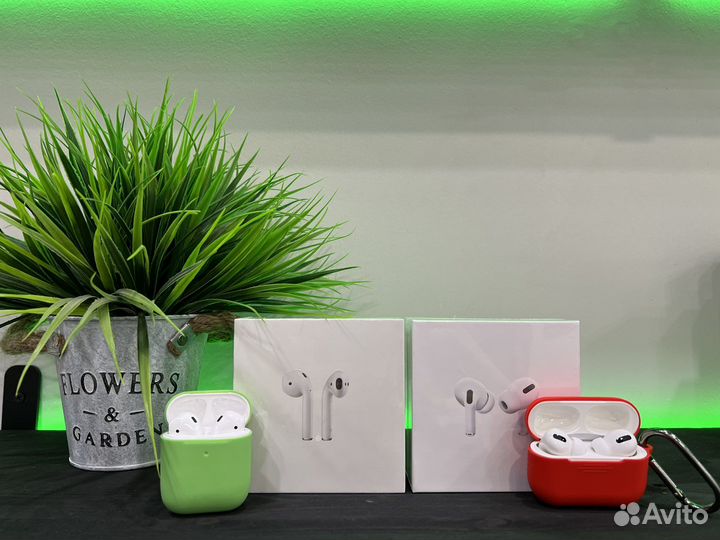 AirPods 2 / AirPods Pro с гарантией
