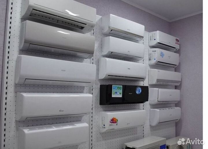 Сплит система с установкой