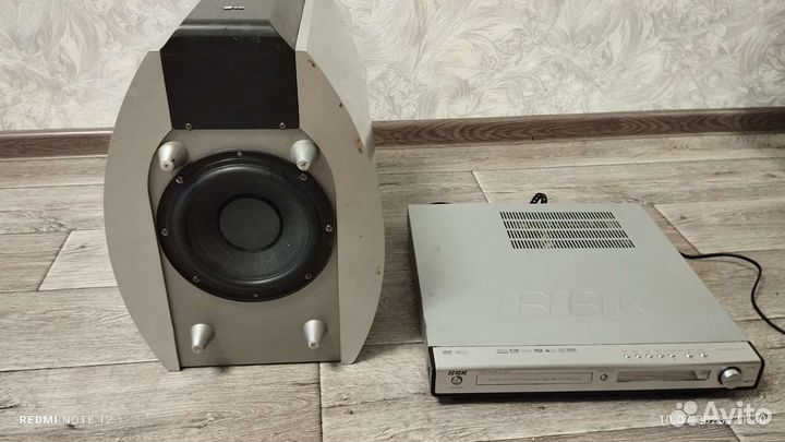 Сабвуфер и усилитель