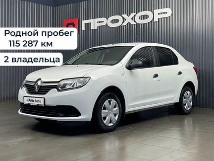 Renault Logan 1.6 MT, 2017, 115 287 км