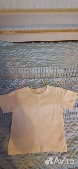 Футболка белая на мальчика