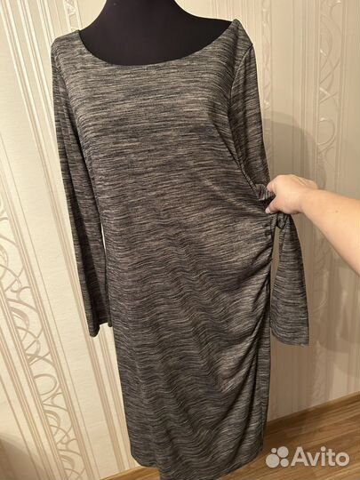 Платье женское 50 размер трикотажное на подкладке