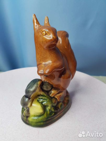 Белка статуэтка Гжель