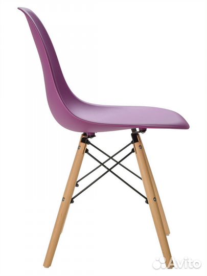 Стул в стиле eames DSW,лиловый