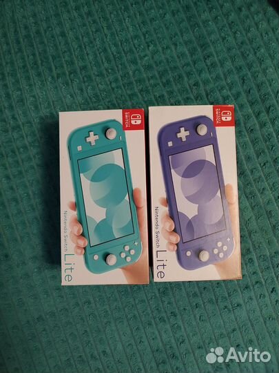 Новая Nintendo switch lite есть прошитый + флешка